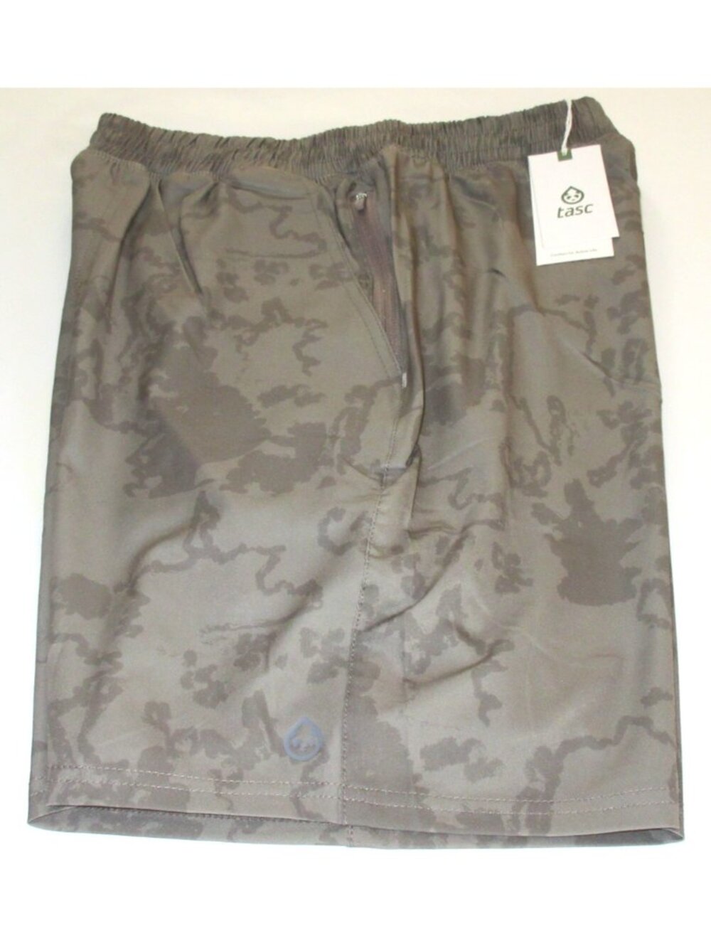 Tasc Performance Men's Recess 8 inch lined shorts Driftwood Marble Size Large - Picture 1 of 6